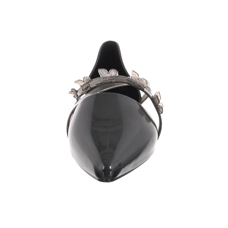 Melissa Pointy Stripe Fly AD 33638/AB955 Black (ML259-a) sandalai