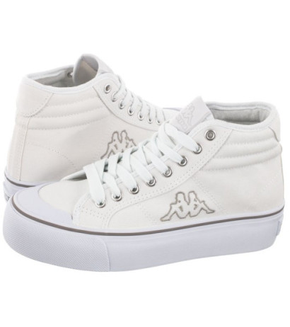 Kappa Boron Mid Pf 243161/1015 White/Silver (KA209-a) kingad