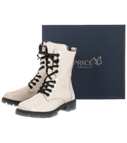 Caprice Białe 9-25251-29 138 Snow Naplak (CP330-a) kurpes