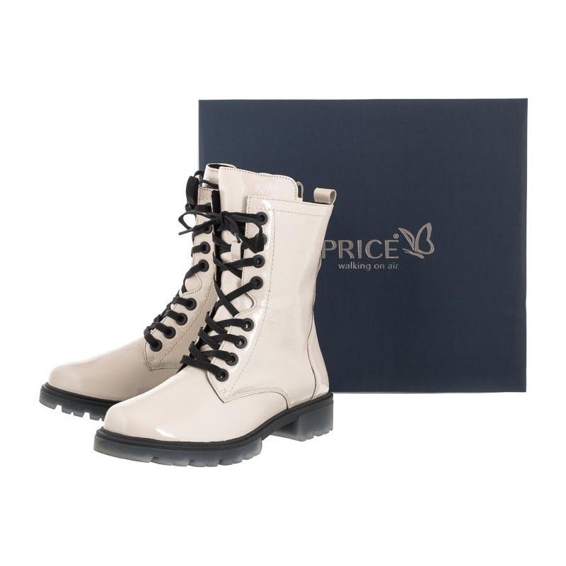 Caprice Białe 9-25251-29 138 Snow Naplak (CP330-a) kurpes