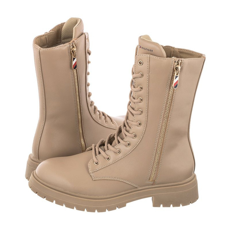 Tommy Hilfiger Lace-Up Bootie Nude T3A5-32381-1355 359 (TH515-b) kingad
