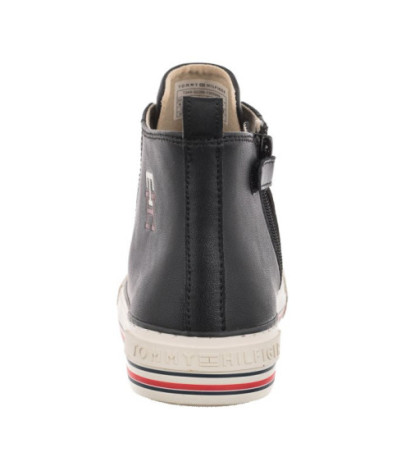 Tommy Hilfiger High Top Lace-Up Sneaker Black T3A9-32288-1355 999 (TH530-a) apavi