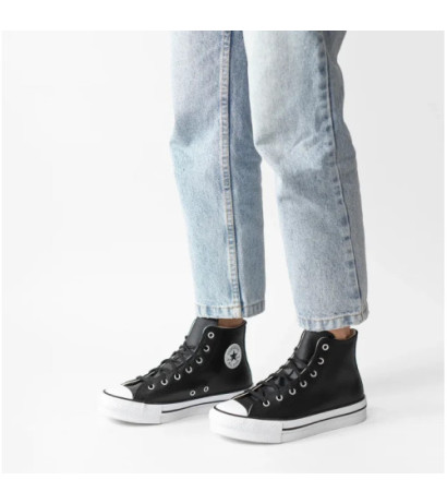 Converse CTAS Eva Lift Hi Black/Natural Ivory/White A02485C (CO573-b) kingad