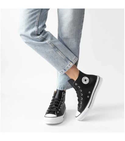 Converse CTAS Eva Lift Hi Black/Natural Ivory/White A02485C (CO573-b) kingad