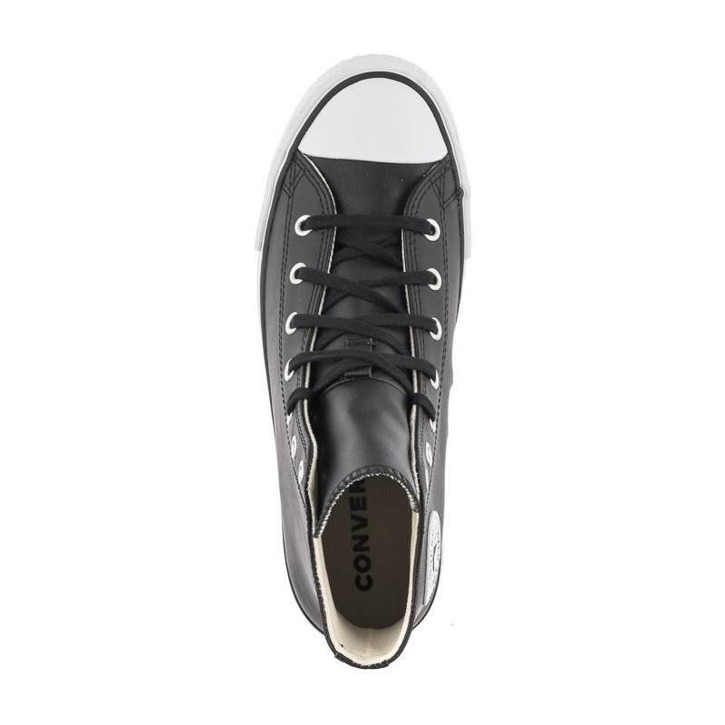 Converse CTAS Eva Lift Hi Black/Natural Ivory/White A02485C (CO573-b) shoes