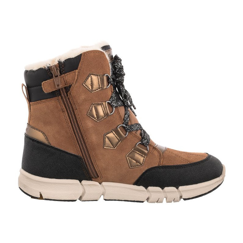 Geox J Flexyper G. Whisky/Black J16APA 022FU C6175 (GE38-a) kurpes