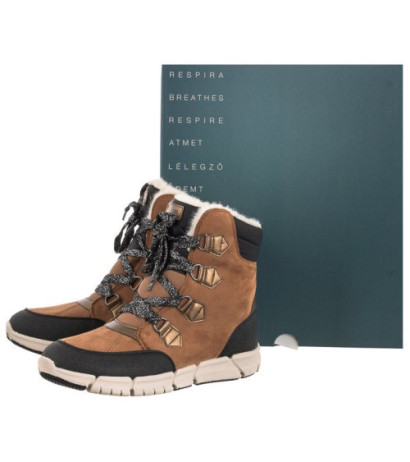 Geox J Flexyper G. Whisky/Black J16APA 022FU C6175 (GE38-a) kurpes