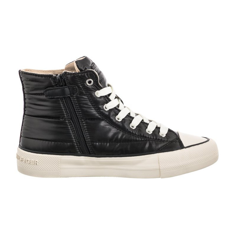 Tommy Hilfiger High Top Lace-Up- Sneaker Black T3A9-32290-1437999 (TH535-a) apavi