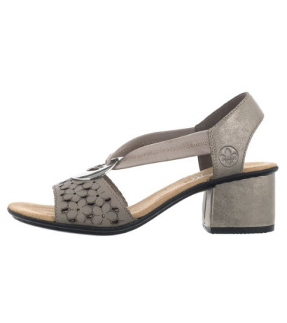 Rieker Białe 64677-64 Beige (RI12-b) bateliai