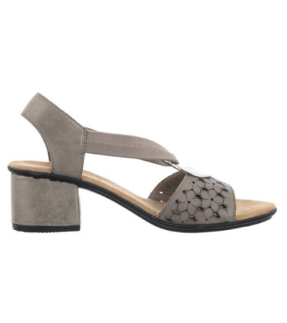 Rieker Białe 64677-64 Beige (RI12-b) bateliai