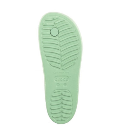 Crocs Classic Platform Flip W Jade Stone 207714-3UG (CR238-d) apavi
