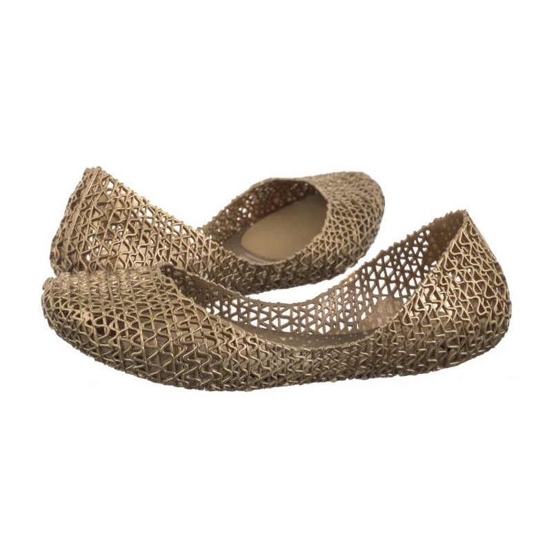 Melissa Campana Papel AD 33693/AO462 Metallic Gold (ML248-e) ballerinas