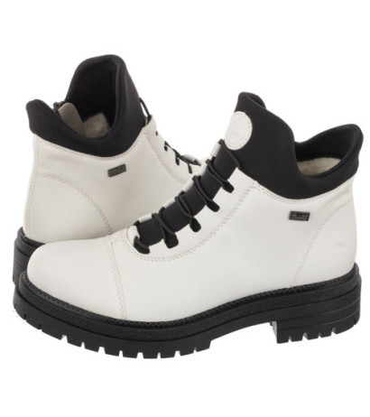 Rieker Białe Y3163-80 White (RI39-a) kurpes