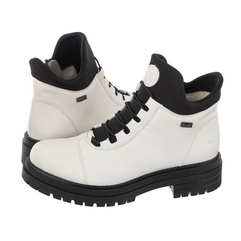 Rieker Białe Y3163-80 White (RI39-a) shoes