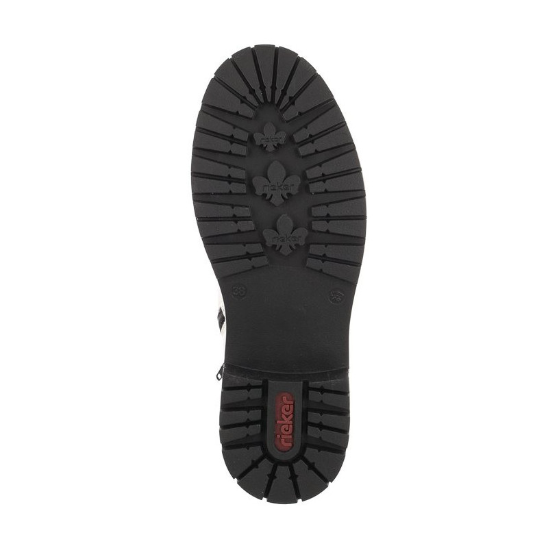 Rieker Białe Y3163-80 White (RI39-a) kurpes