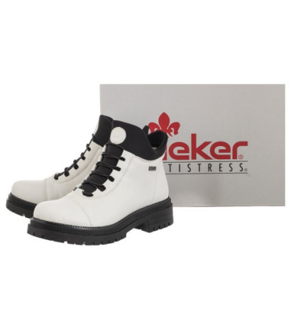 Rieker Białe Y3163-80 White (RI39-a) shoes