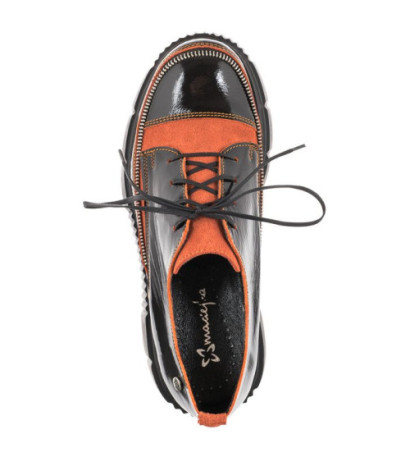 Maciejka Czarne Lakierowane 05740-18/00-1 (MA951-a) kurpes