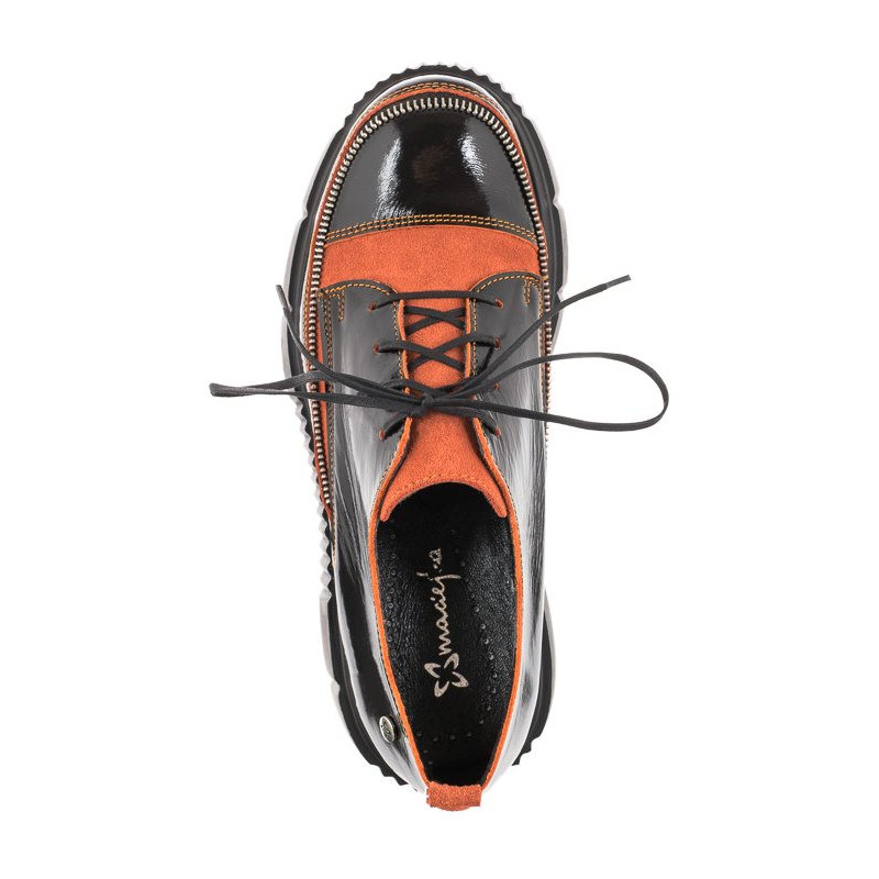 Maciejka Czarne Lakierowane 05740-18/00-1 (MA951-a) kurpes