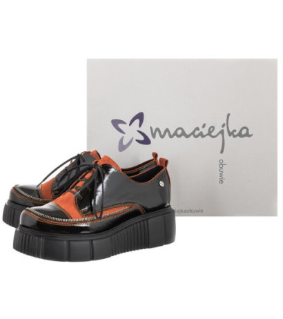 Maciejka Czarne Lakierowane 05740-18/00-1 (MA951-a) batai