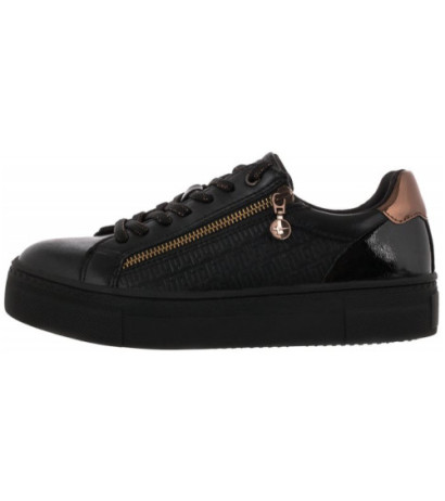 Tamaris Czarne 1-23313-29 092 Black/Copper (TM409-a) batai