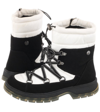 Caprice Czarne/Białe 9-26230-29 061 Black/White (CP340-b) zābaki