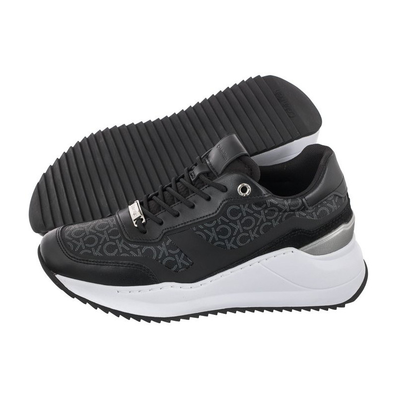 Calvin Klein Chunky Inter WDG Lace Up-Mn Mix HW0HW01272 Black/Black Mono (CK169-a) kurpes