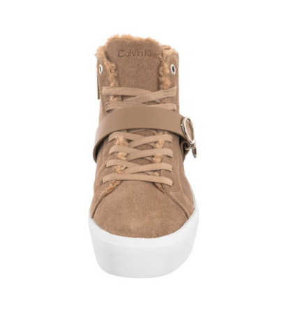 Calvin Klein Flatform Cup High Top CK Hw-S Wl HW0HW01334 GEZ Safari Canvas (CK170-a) kurpes
