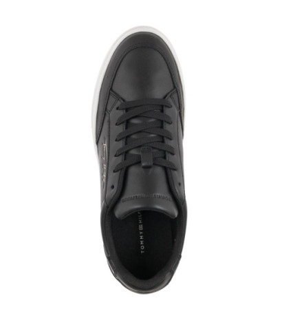 Tommy Hilfiger TH Signature Leather Sneaker FW0FW06665 BDS Black (TH539-a) sporta apavi