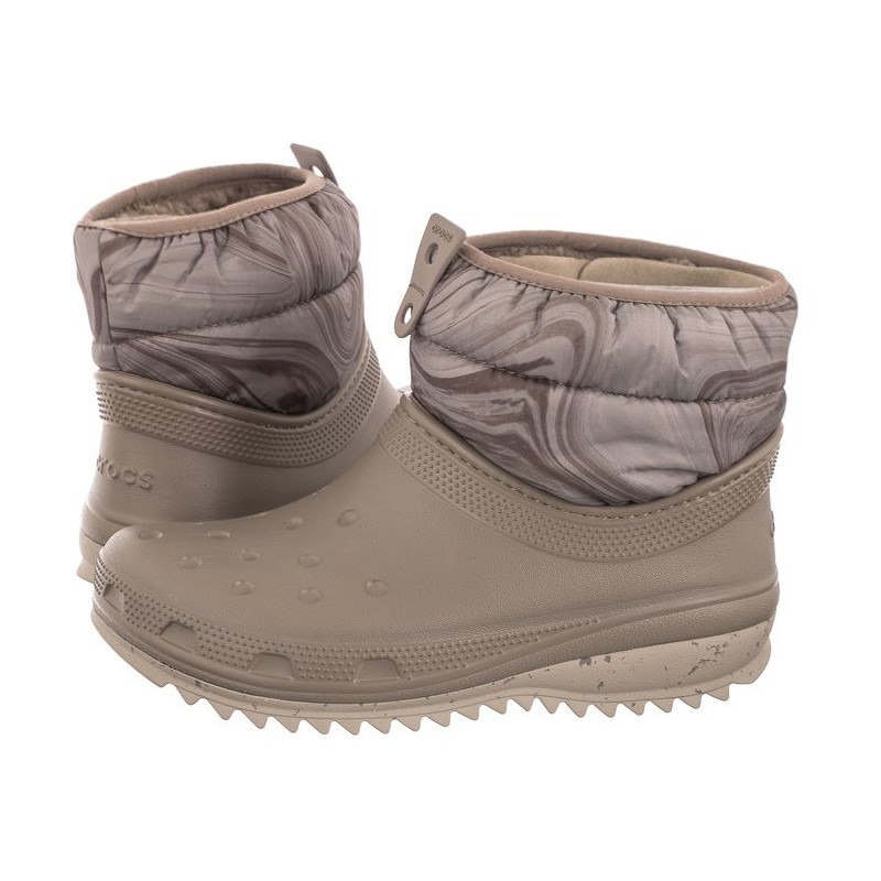 Crocs Classic Neo Puff Shorty Boot W Mushroom 207311-195 (CR267-b) batai