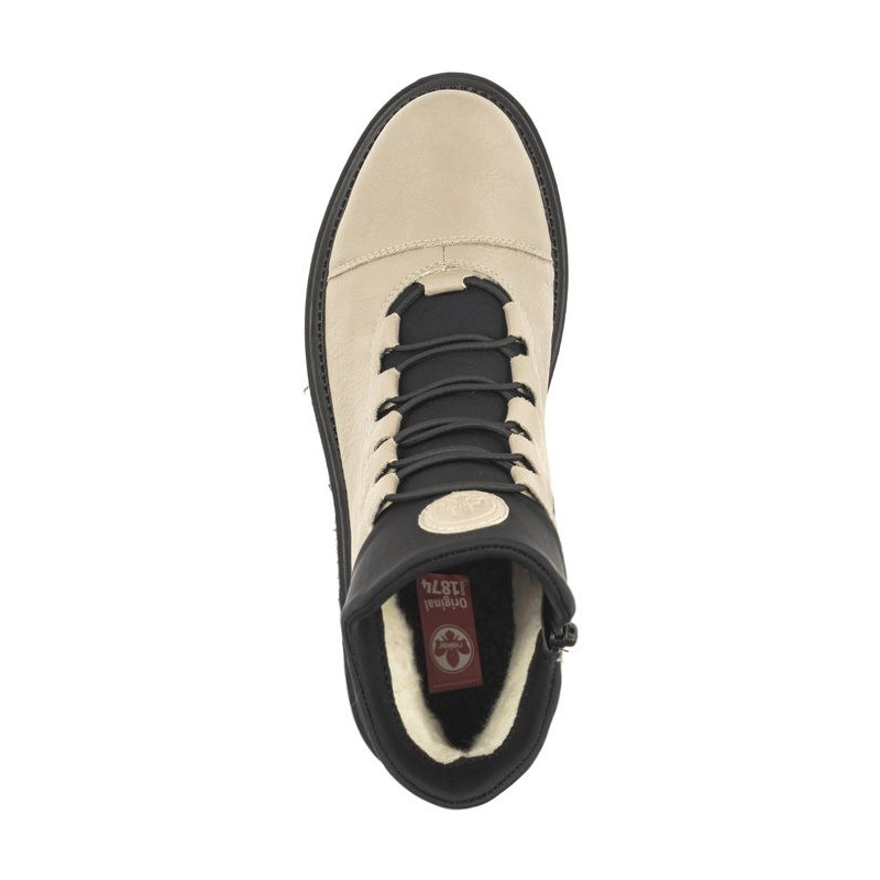 Rieker Beżowe Y3163-60 Beige (RI39-b) kurpes