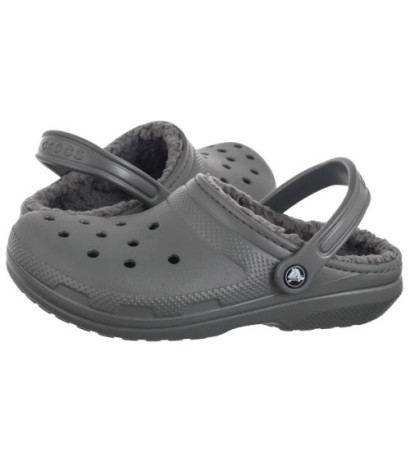 Crocs Classic Lined Clog Slate Grey/Smoke 203591-0EX (CR266-e) Moteriški batai/šlepetės