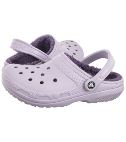 Crocs Classic Lined Clog Mauve Mist 203591-5PU (CR266-f) Moteriški batai/šlepetės