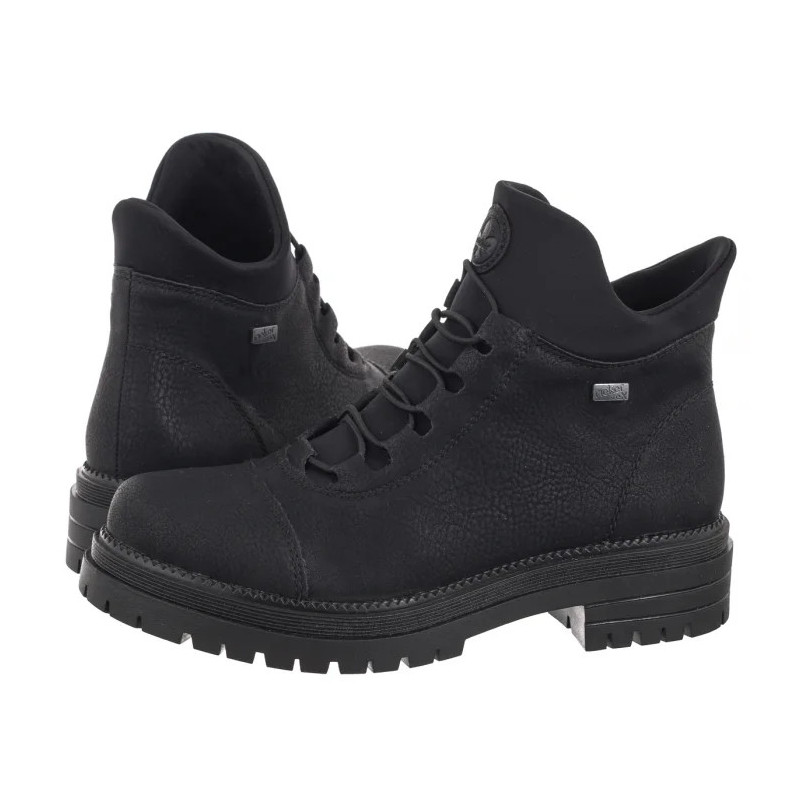 Rieker Czarne Y3163-00 Black (RI39-c) batai