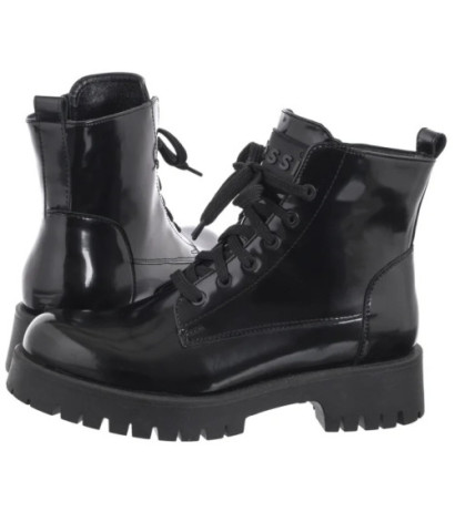 Nessi Czarne Lakierowane 22345 FL (NE296-e) shoes