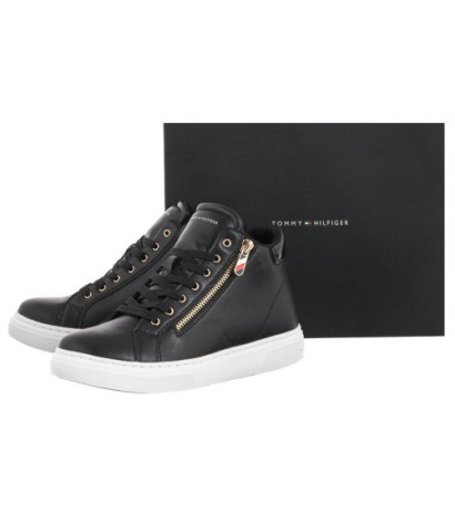 Tommy Hilfiger High Top Lace-Up Sneaker T3A9-32317-1434 999 Black (TH541-a) kurpes
