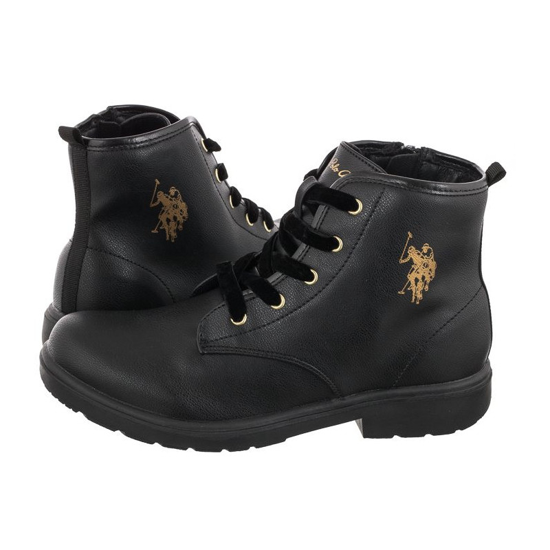 U.S. Polo Assn. Yva003 Clube-Blk YVA003K/BY2 (US149-a) kurpes