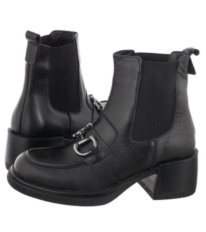 Venezia Czarne 13132101 BLACK (VE677-a) shoes