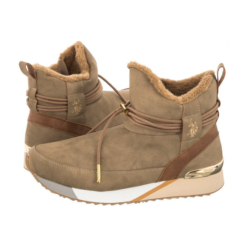 U.S. Polo Assn. Frida009 Bei FRIDA009W/BUY1 (US151-b) kurpes