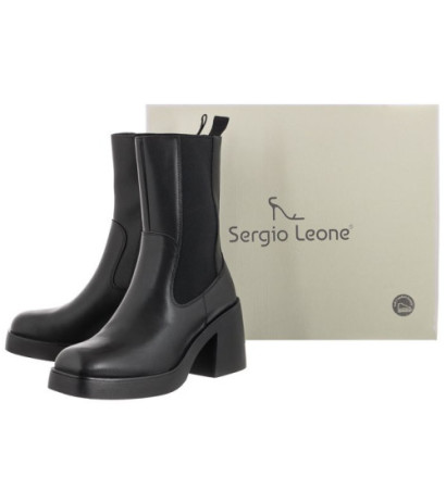 Sergio Leone Czarne KZ 211 (SL467-a) batai