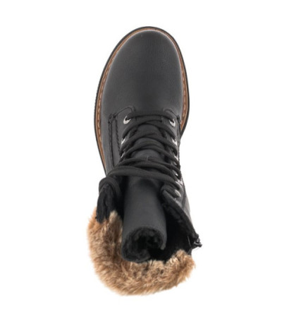 Rieker Czarne 72630-00 (RI68-a) kurpes