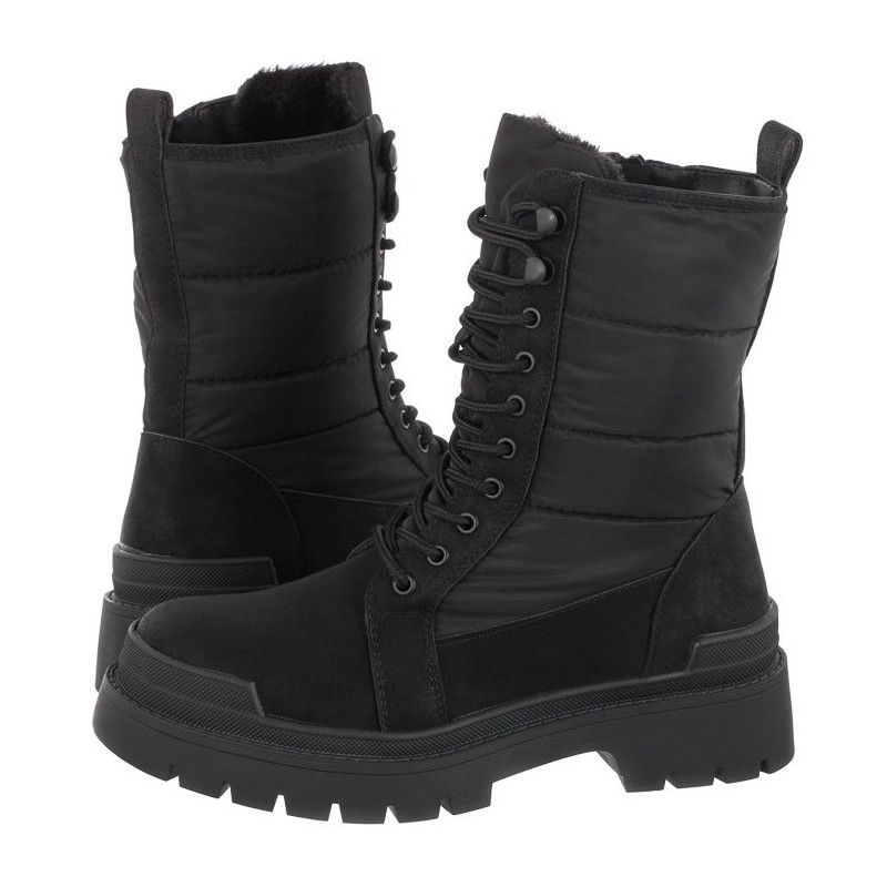 Sergio Leone Czarne SN 114 (SL470-a) kurpes