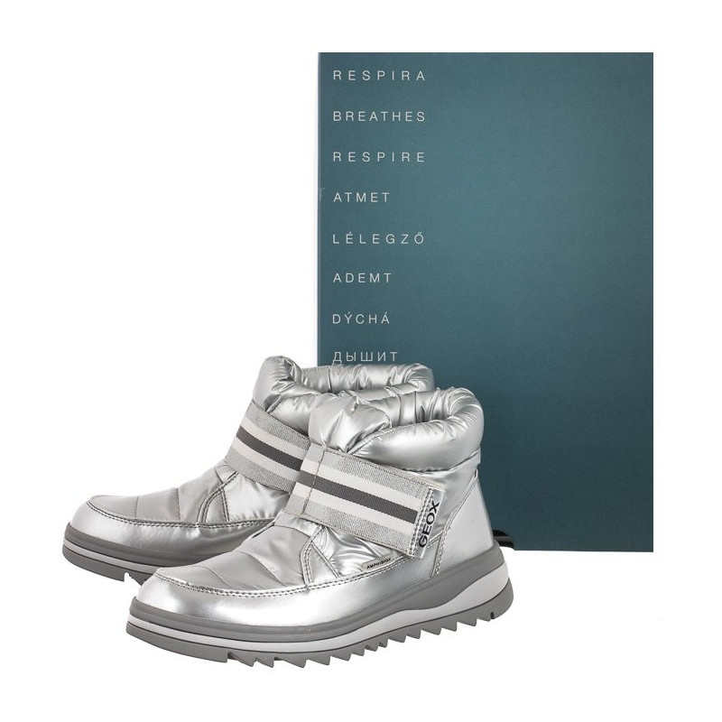 Geox J Adelhide G.Babx A Silver J26EWA 0NFLV C1007 (GE59-b) shoes