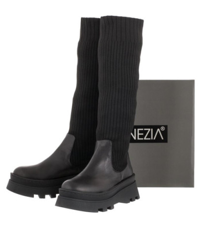 Venezia Czarne 41 4305 BLACK (VE680-a) kurpes