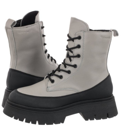 Tamaris Szare 1-25230-39 208 GreyLea./Blk (TM419-a) kingad