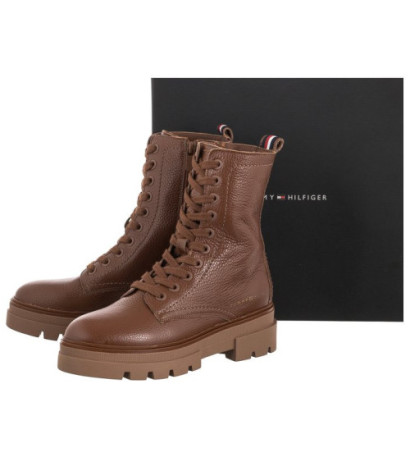 Tommy Hilfiger Monochromatic Lace Up Boot FW0FW06732 GVI (TH586-b) kurpes