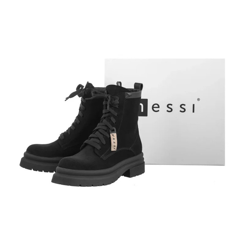 Nessi Czarne 22374_ W (NE303-c) kurpes