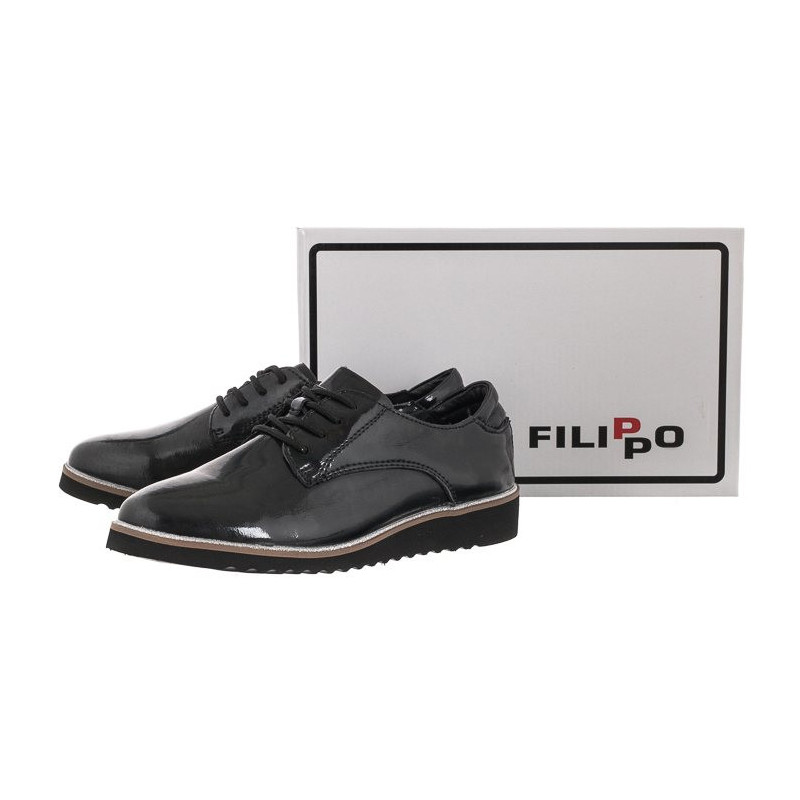 Filippo Czarne DP1514/24 BK (FO10-a) kurpes