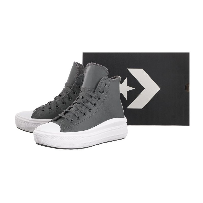 Converse CT All Star Move Hi Iron Grey/White A01344C (CO591-a) apavi