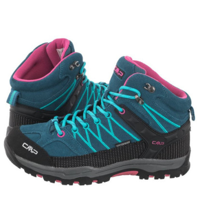 CMP Kids Rigel Mid Trekking Shoe Wp 3Q12944J 06MF Deep Lake/Baltic (CM8-b) kurpes