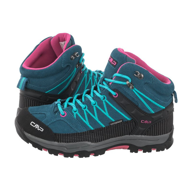 CMP Kids Rigel Mid Trekking Shoe Wp 3Q12944J 06MF Deep Lake/Baltic (CM8-b) shoes